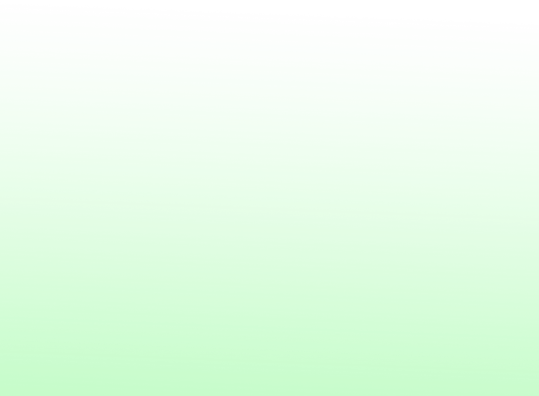 green transparent gradient